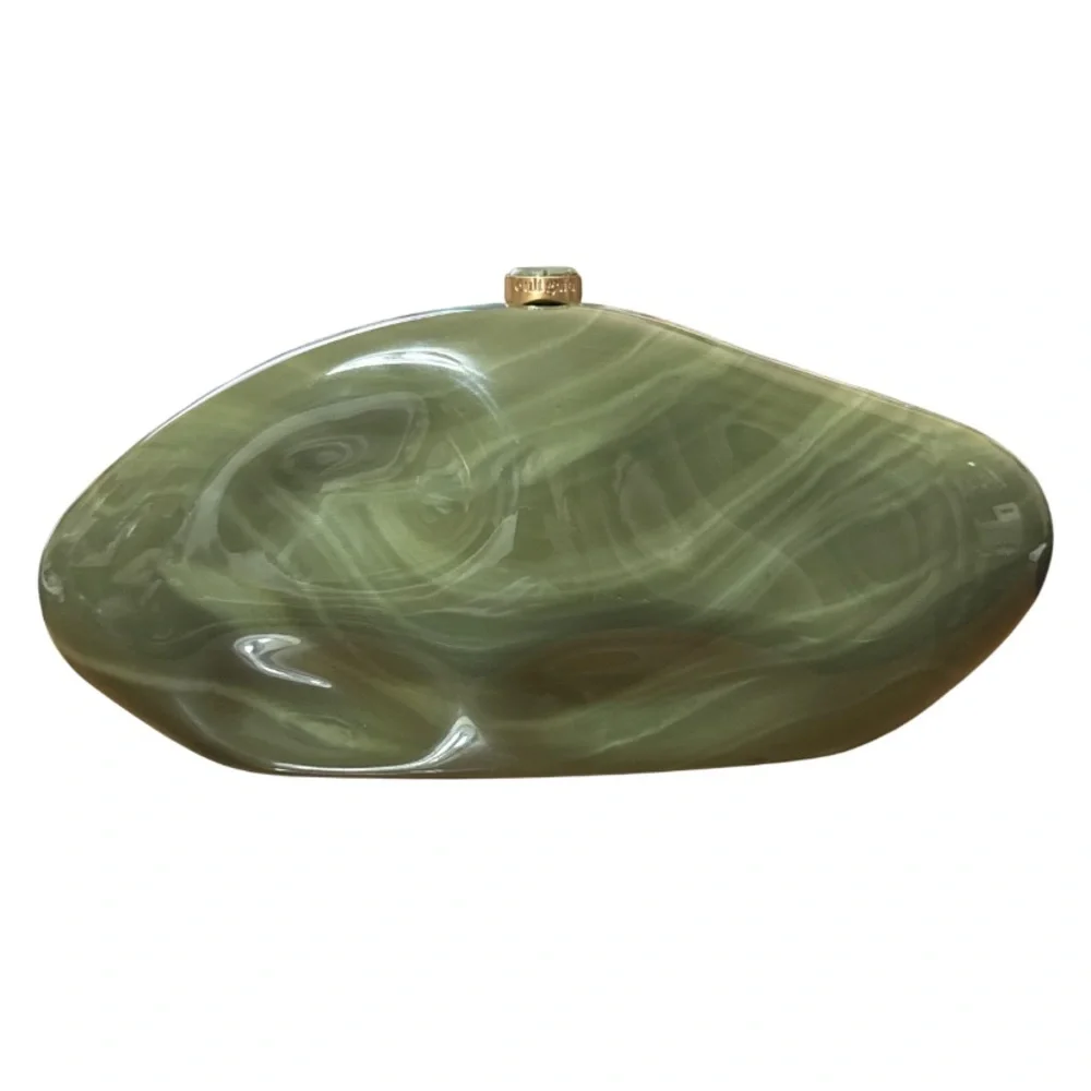 Price Firm - CULT GAIA Caldera Clutch in Rosemary - Picture 1 of 12